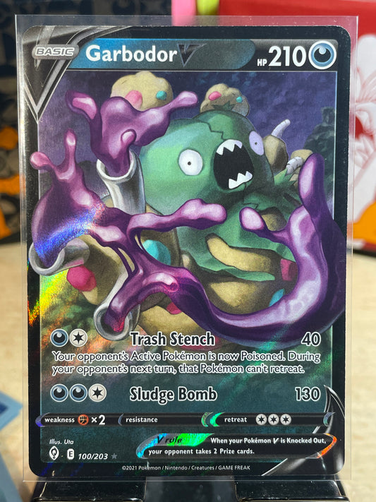 2021 Garbodor V #100 Evolving Skies