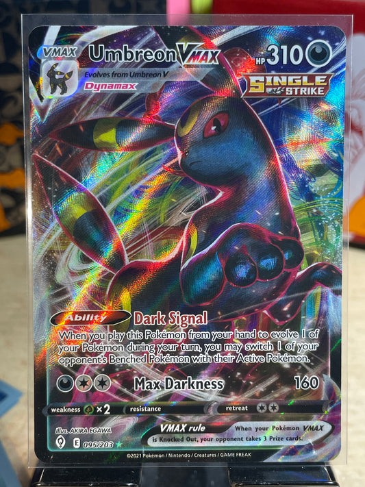 2021 Umbreon VMAX #95 Evolving Skies