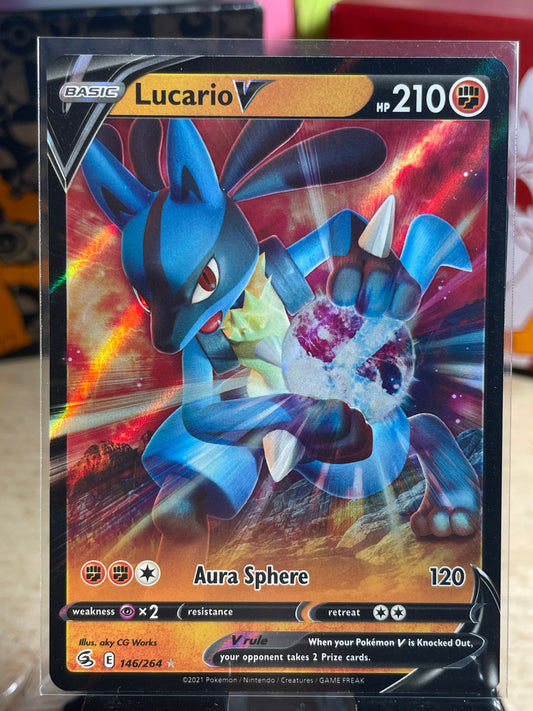 2021 Lucario V #146 Fusion Strike