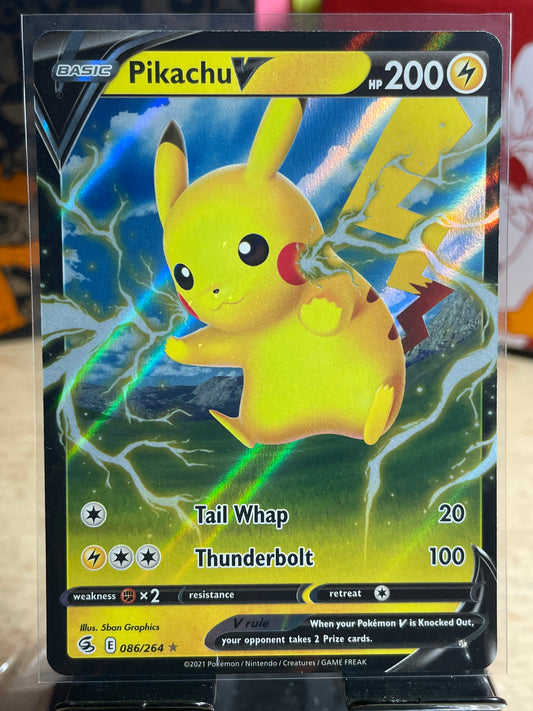 2021 Pikachu V #86 Fusion Strike