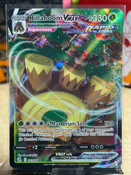 2021 Rillaboom VMAX #23 Fusion Strike
