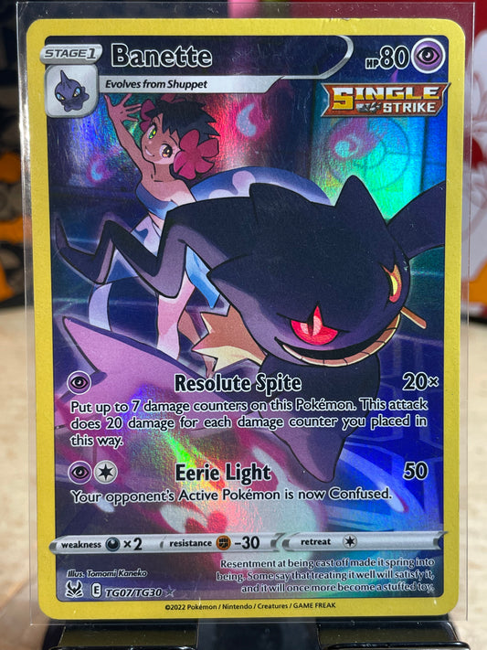 2022 Banette #TG07 Lost Origin