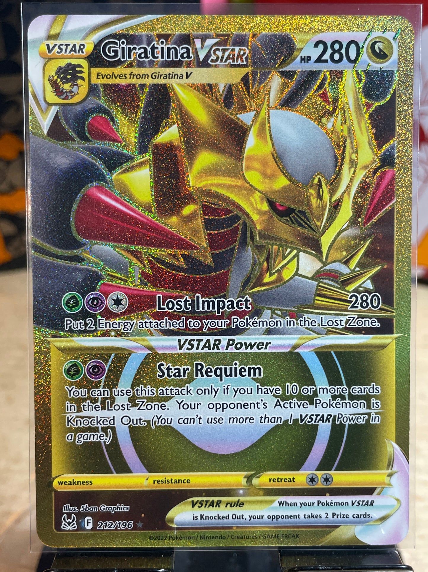 2022 Giratina VSTAR #212 Lost Origin
