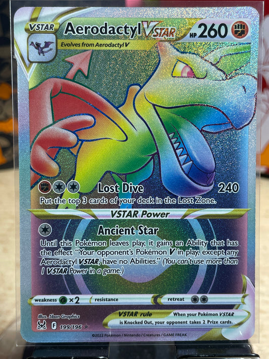 2022 Aerodactyl VSTAR #199 Lost Origin (Creased)