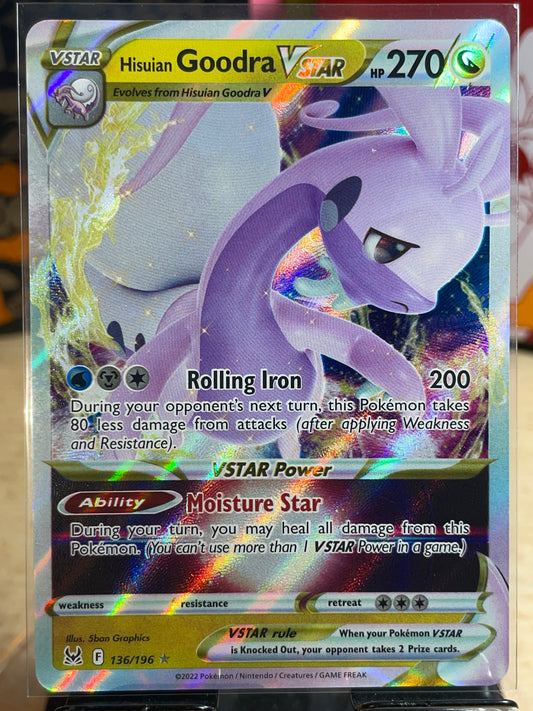 2022 Hisuian Goodra V # 136 Lost Origin
