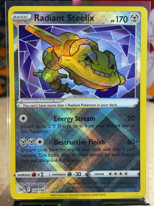2022 Radiant Steelix #124 Lost Origin