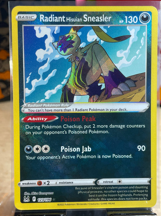 2022 Radiant Sneasler #123 Lost Origin