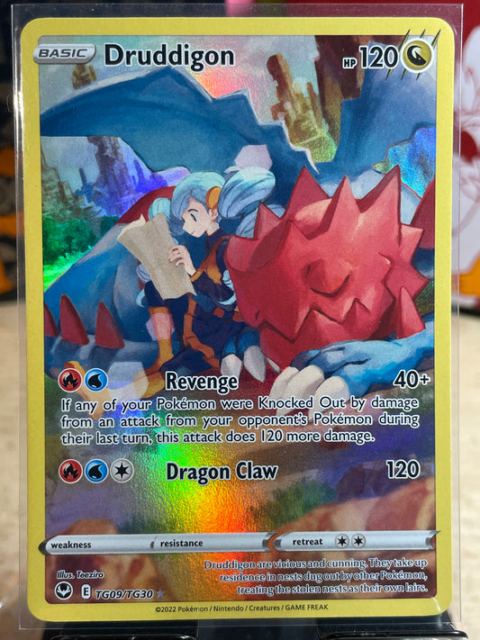 2022 Druddigon #TG09 Silver Tempest