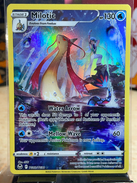 2022 Milotic #TG02 Silver Tempest