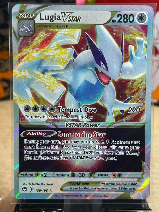 2022 Lugia VSTAR #139 Silver Tempest