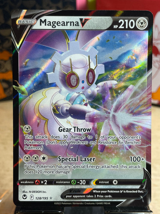 2022 Magearna V #128 Silver Tempest