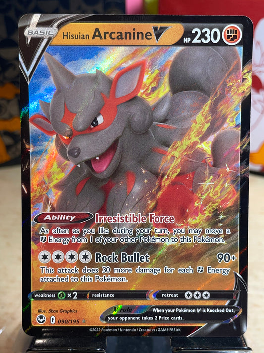 2022 Hisuian Arcanine #90 Silver Tempest