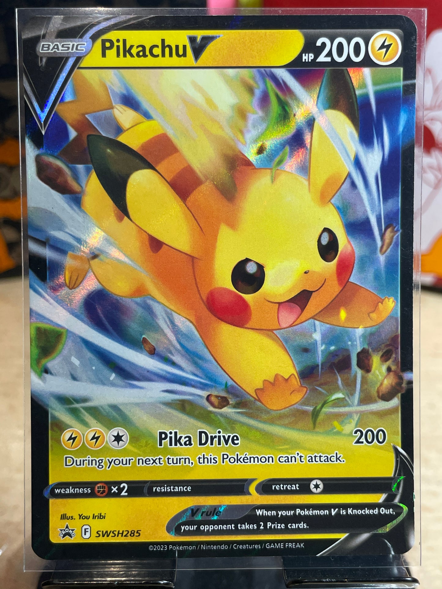 2023 Pikachu V #SWSH285 Promo
