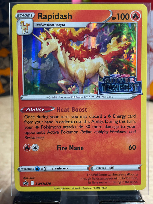 2022 Rapidash #SWSH270 Promo