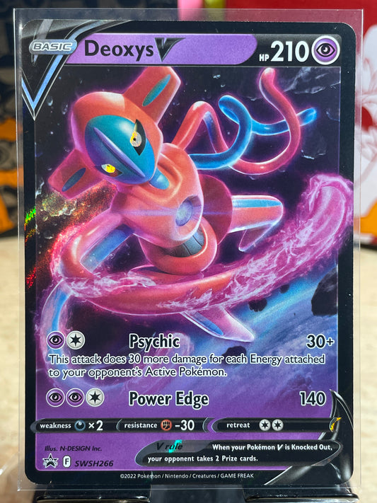 2022 Deoxys V #SWSH266 Promo