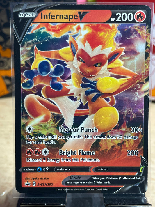 2022 Infernape V #SWSH252 Promo