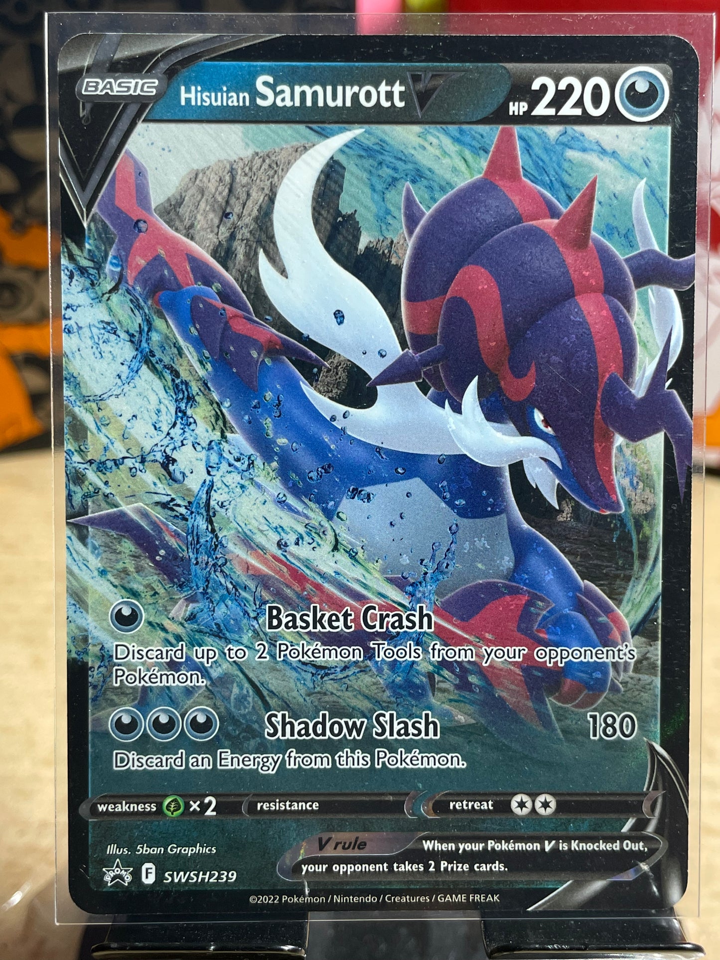 2022 Samurott V #SWSH239 Promo