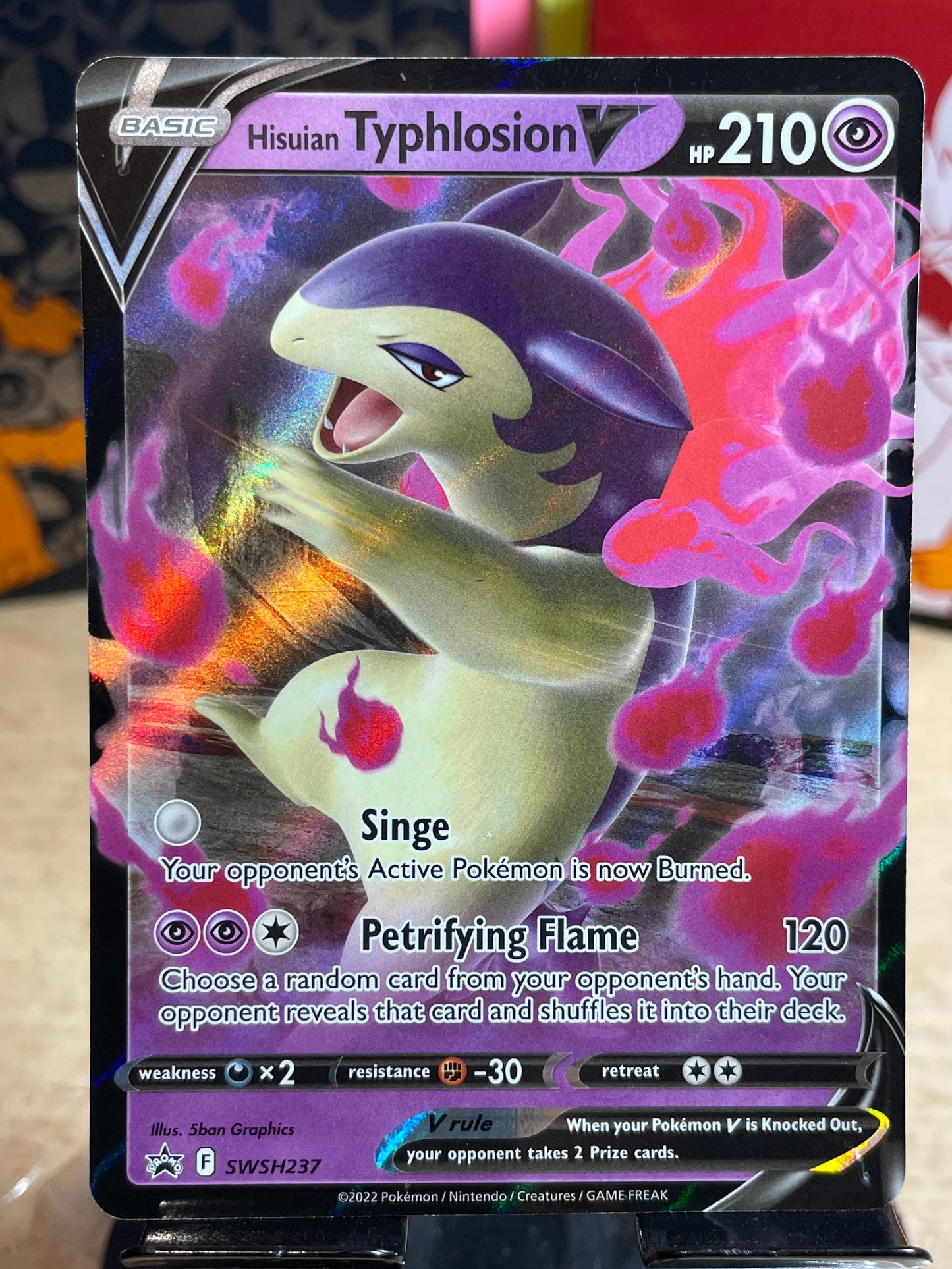 2022 Typhlosion V #SWSH237 Promo