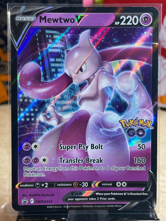 2022 Mewtwo V #SWSH223 Promo