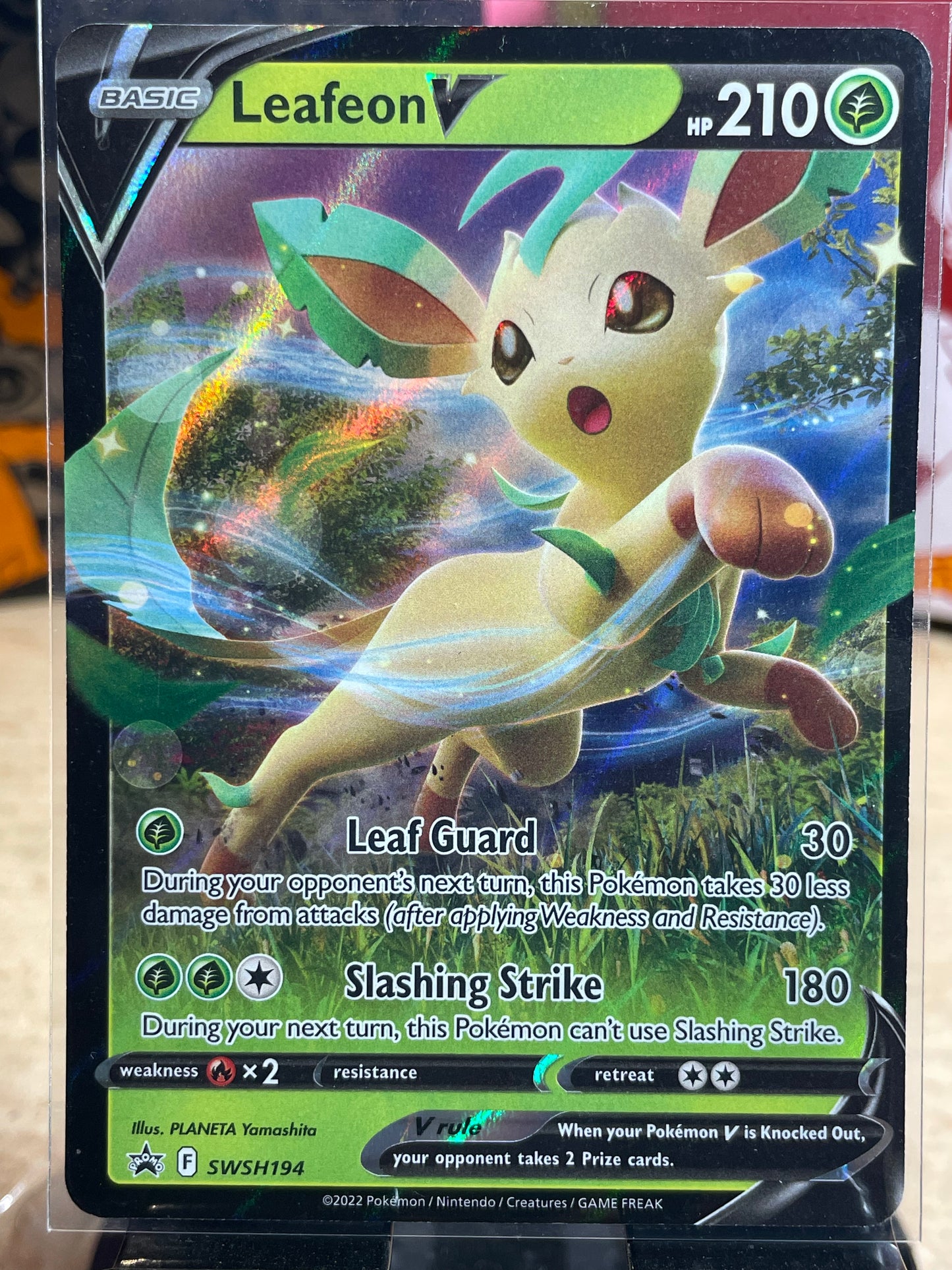 2022 Leafeon #SWSH194 Promo