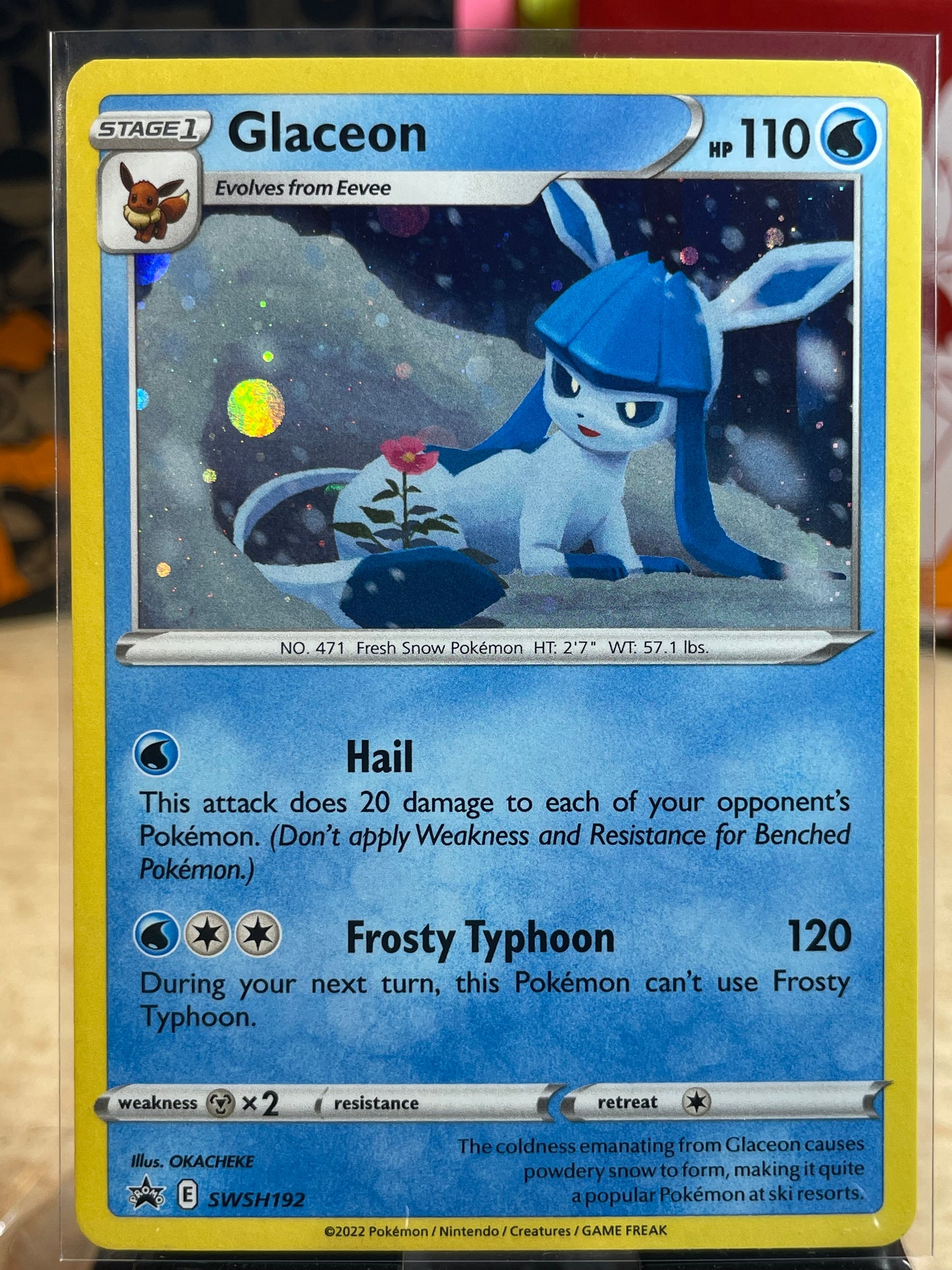 2022 Glaceon #SWSH192 Promo