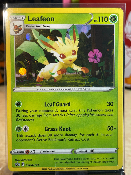 2022 Leafeon #SWSH191 Promo