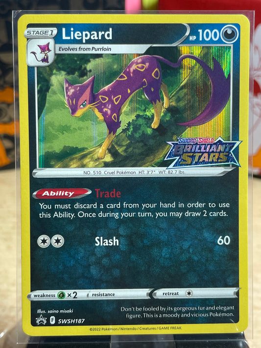 2022 Liepard #SWSH187 Promo
