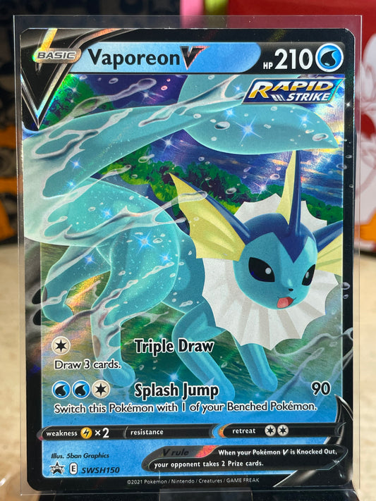 2022 Vaporeon V #SWH150 Promo