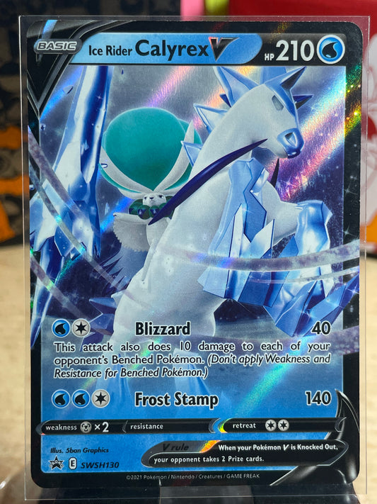 2021 Ice Rider Calyrex V #SWSH130 Promo