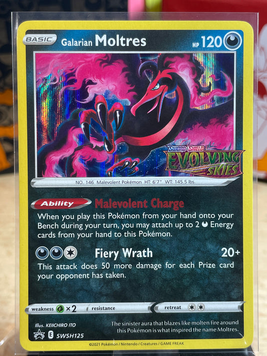 2021 Galarian Moltres #SWSH125 Promo