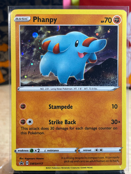 2021 Phanpy #SWSH117 Promo