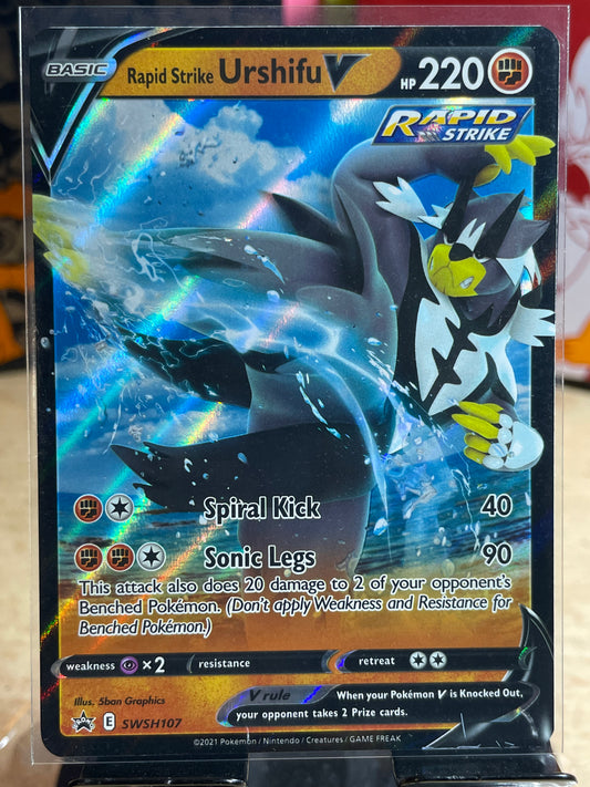 2021 Rapid Strike Urshifu V #SWSH107 Promo