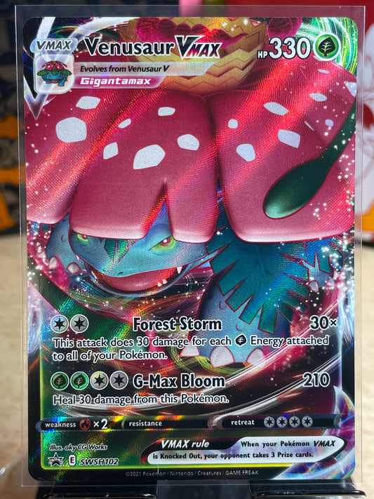 2021 Venusaur VMAX #SWSH102 Promo