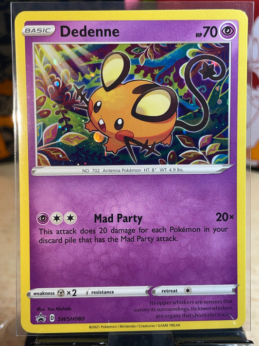 2021 Dedenne #SWSH80 Promo