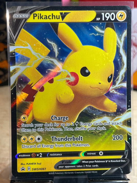 2020 Pikachu V #SWSH61 Promo