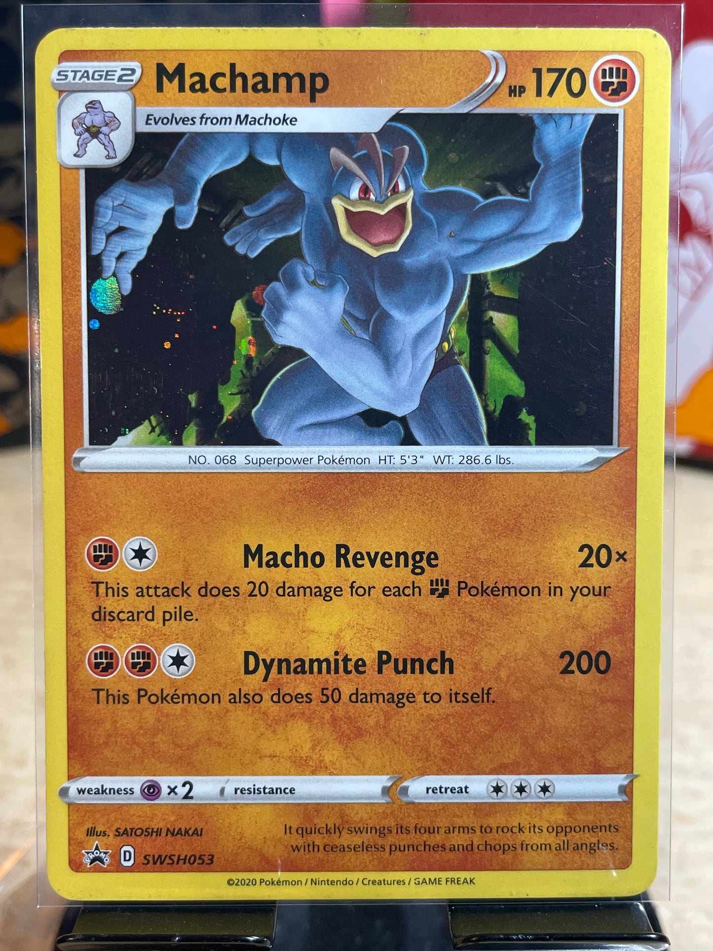2020 Machamp #SWSH53 Promo