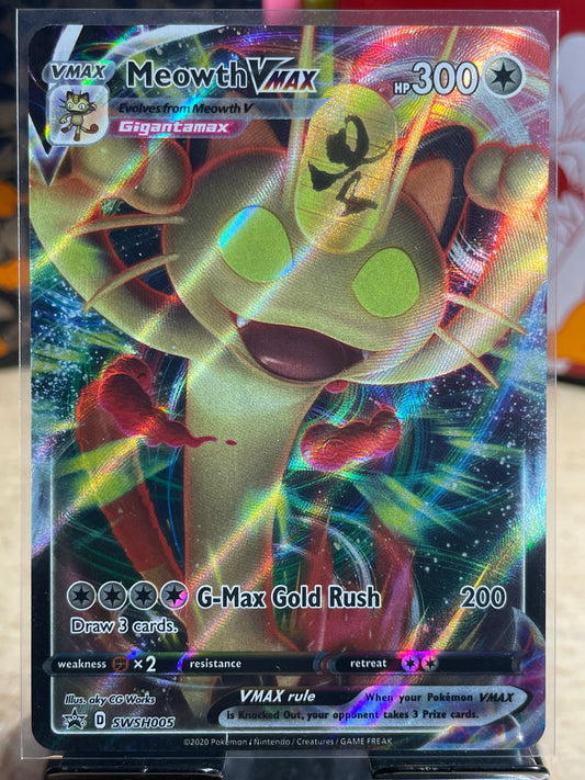 2020 Meowth VMAX #SWSH5 Promo