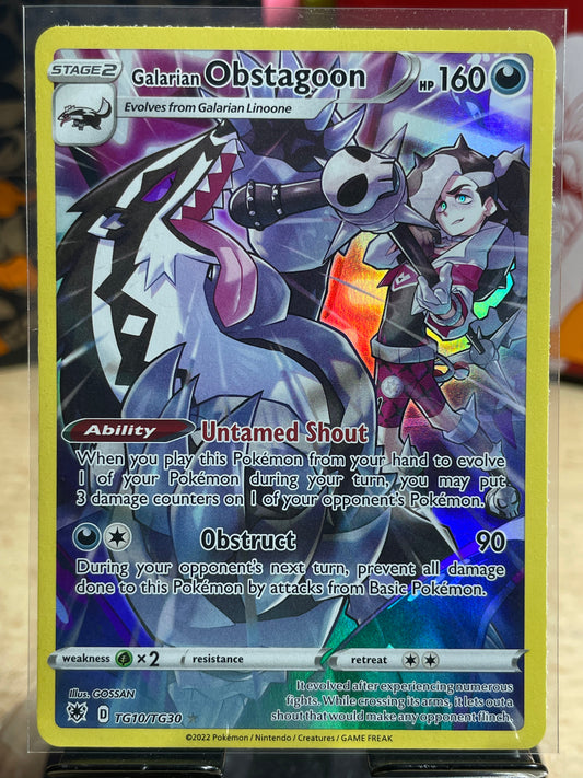 2022 Galarian Obstagoon #TG10 Astral Raidance