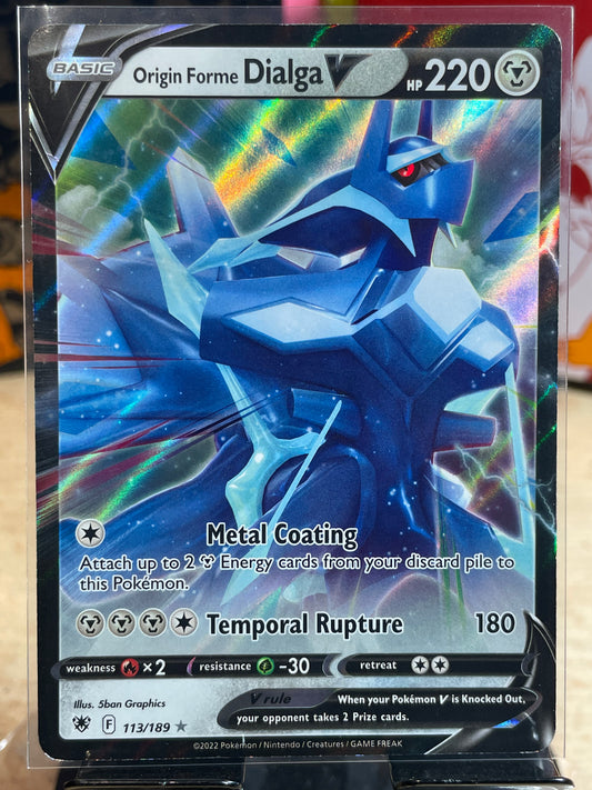 2022 Origin Forme Dialga V #113 Astral Radiance