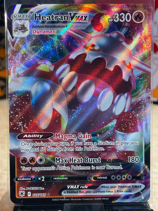 2022 Heatran VMAX #26 Astral Radiance
