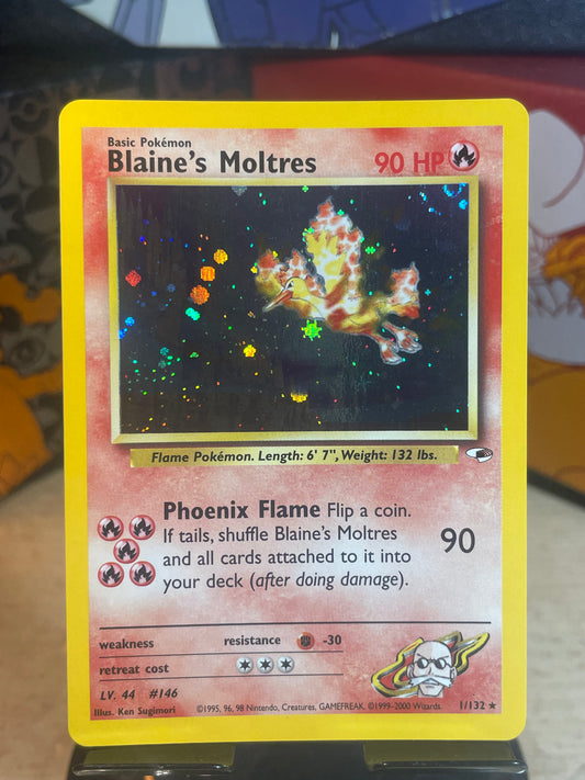 2000 Blaine's Moltres #1 Gym Heroes [NM-]