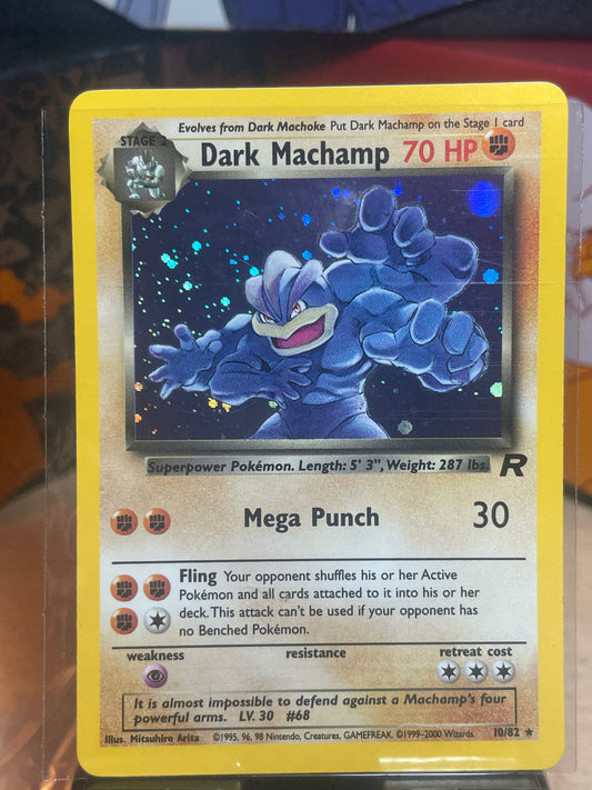 2000 Dark Machamp #10 Team Rocket [NM-]