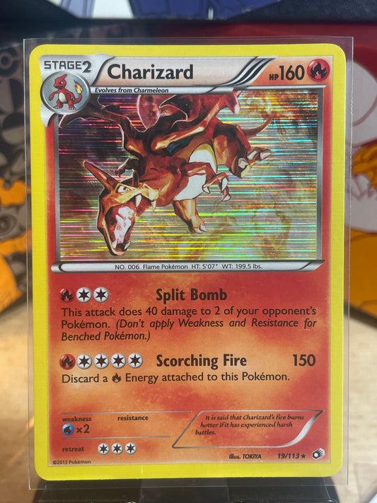 2013 Charizard #19 Legendary Treasures [LP+]