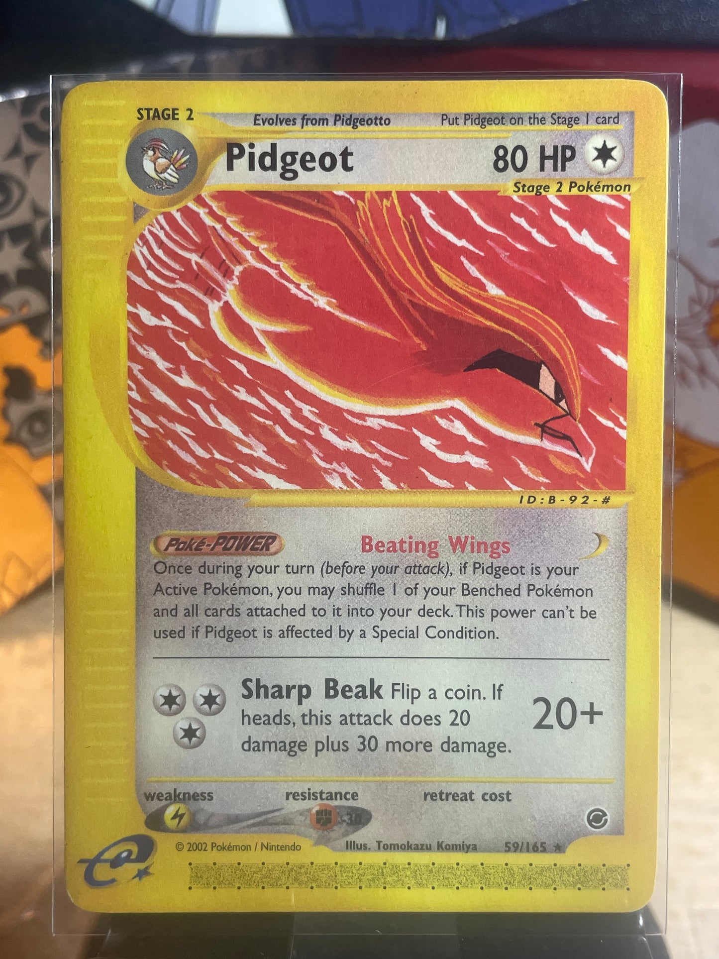 2002 Pidgeot #59 Expedition [LP]