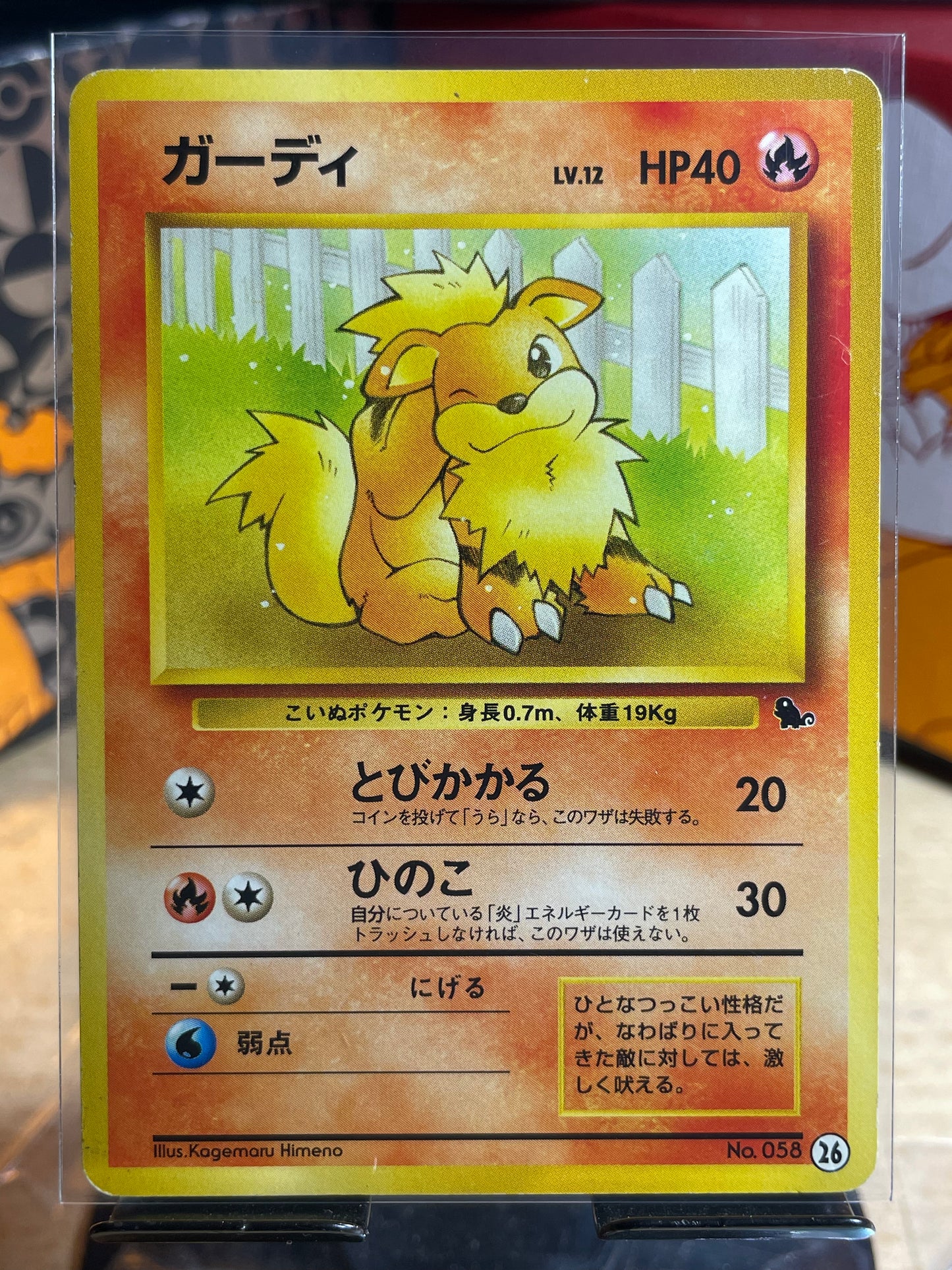 1999 Growlithe #26 Squirtle Deck (JP) [LP+]