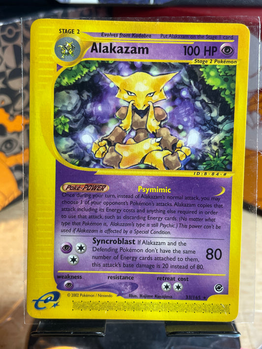 2002 Alakazam #33 Expedition [LP+]