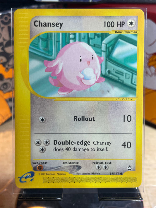 2002 Chansey #69 Aquapolis [NM]