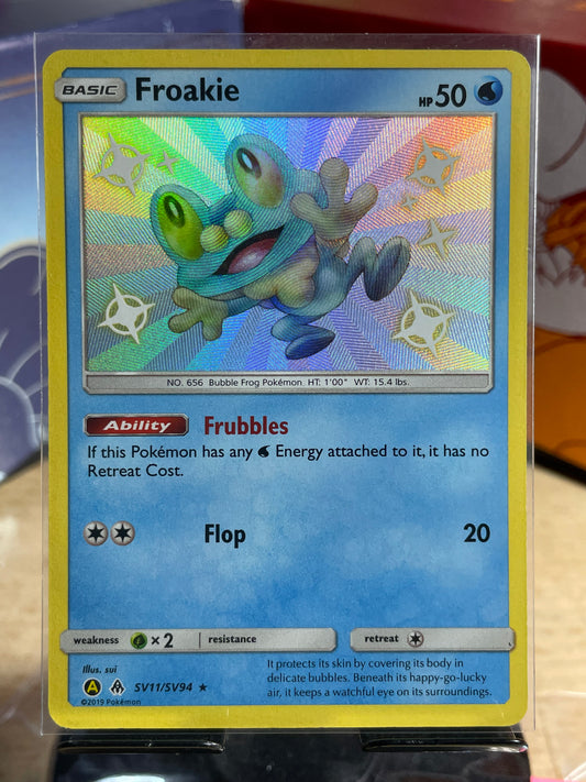 2019 Froakie #SV11 Hidden Fates