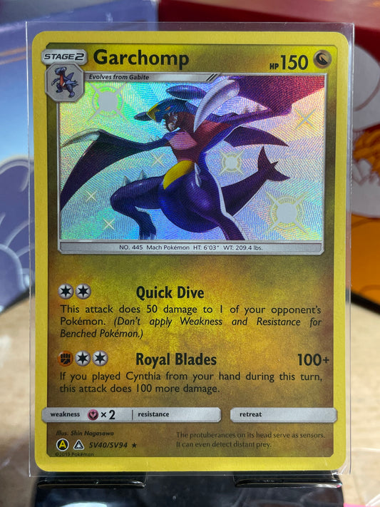 2019 Garchomp #SV40 Hidden Fates