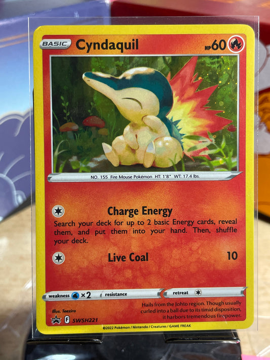 2021 Cyndaquil [Holo] #SWSH221 Promo